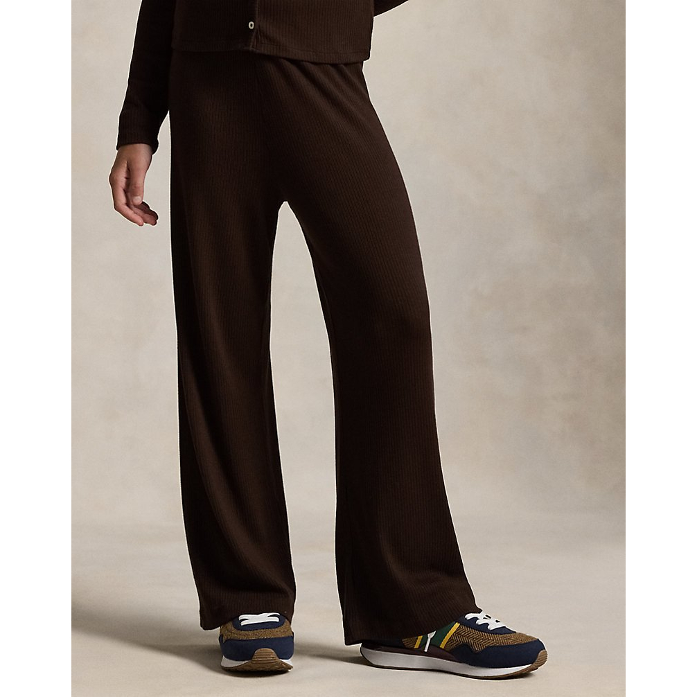 'Ribbed Wide-Leg Pant' pour Filles