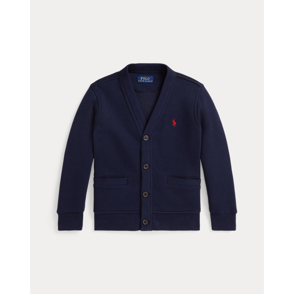 'Fleece V-Neck Cardigan' pour Garçons