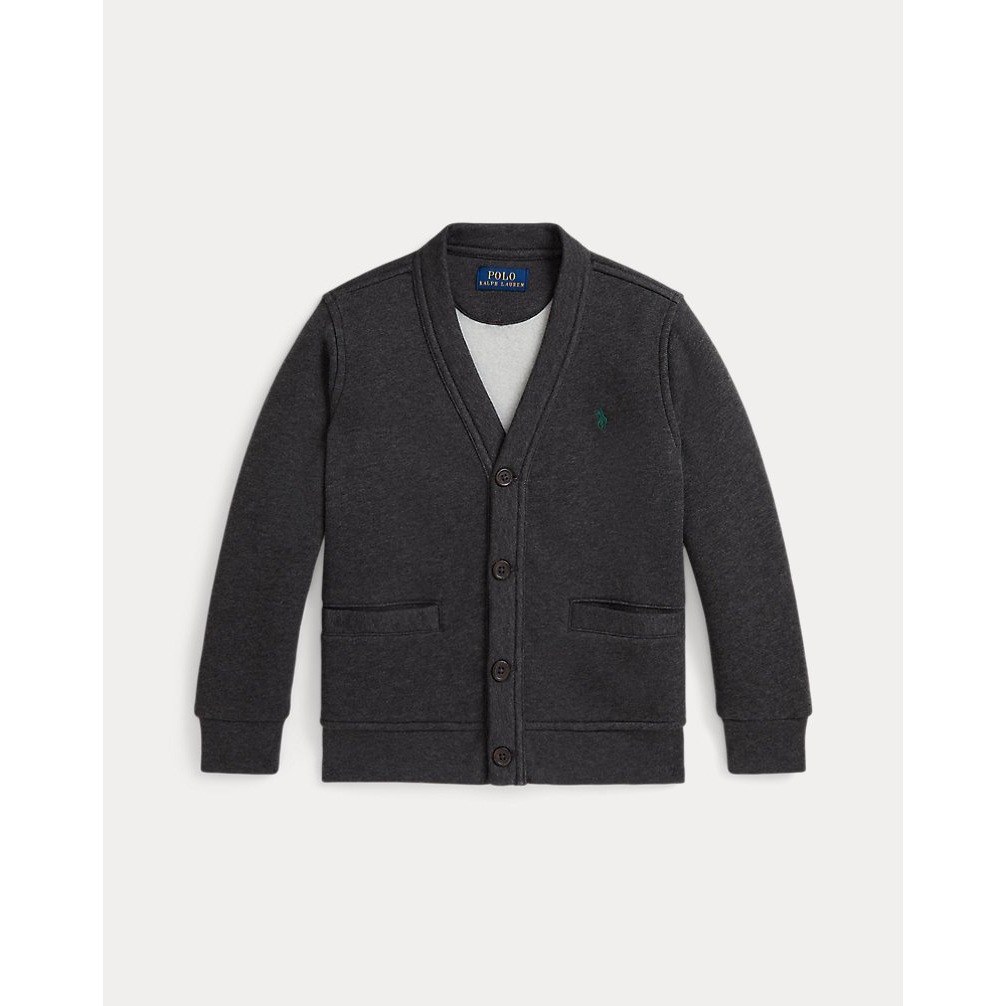 'Fleece V-Neck Cardigan' pour Garçons