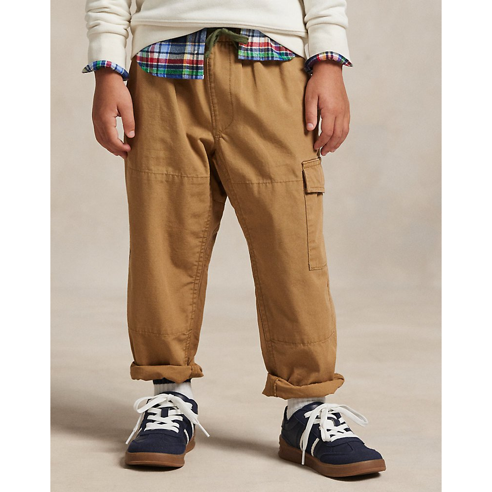 'Cotton Canvas Cargo Pant' pour Garçons