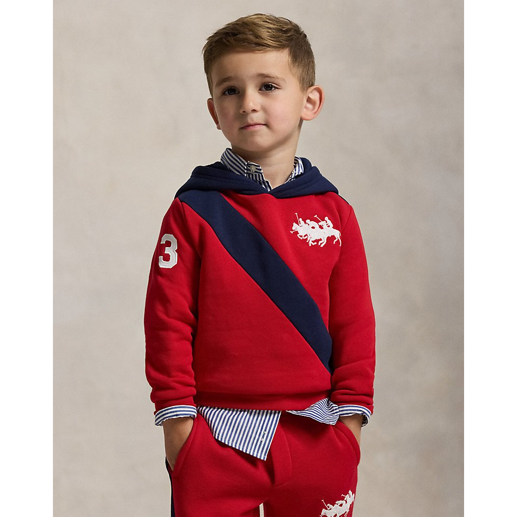 'Triple-Pony Fleece Hoodie' pour Garçons