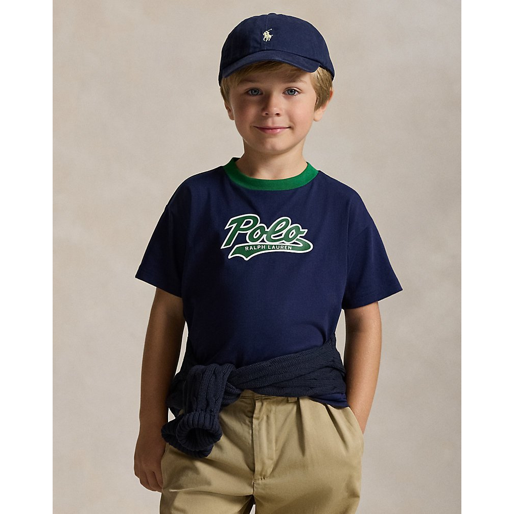 'Logo Cotton Jersey Tee' pour Garçons