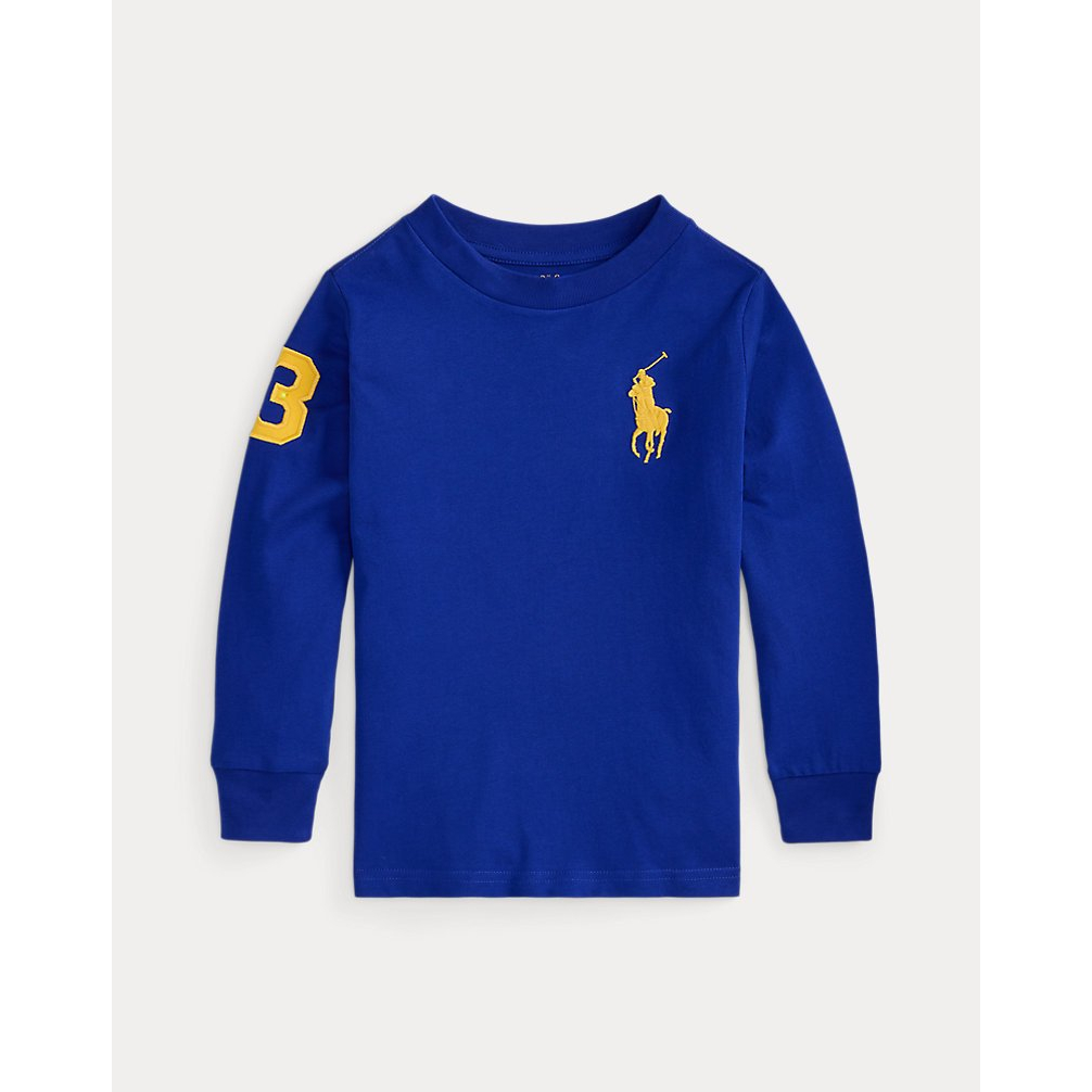 'Big Pony Cotton Long-Sleeve Tee' pour Garçons
