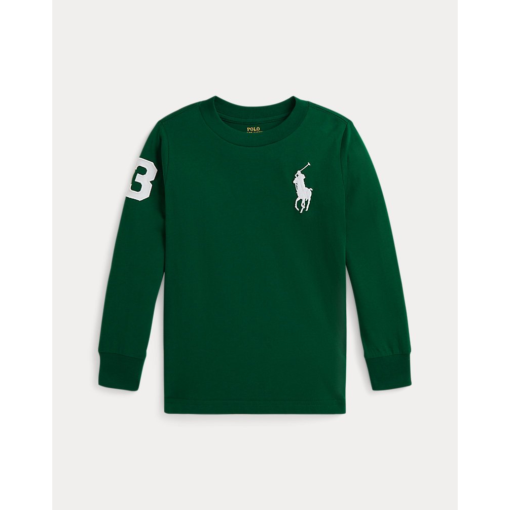 'Big Pony Cotton Long-Sleeve Tee' pour Garçons