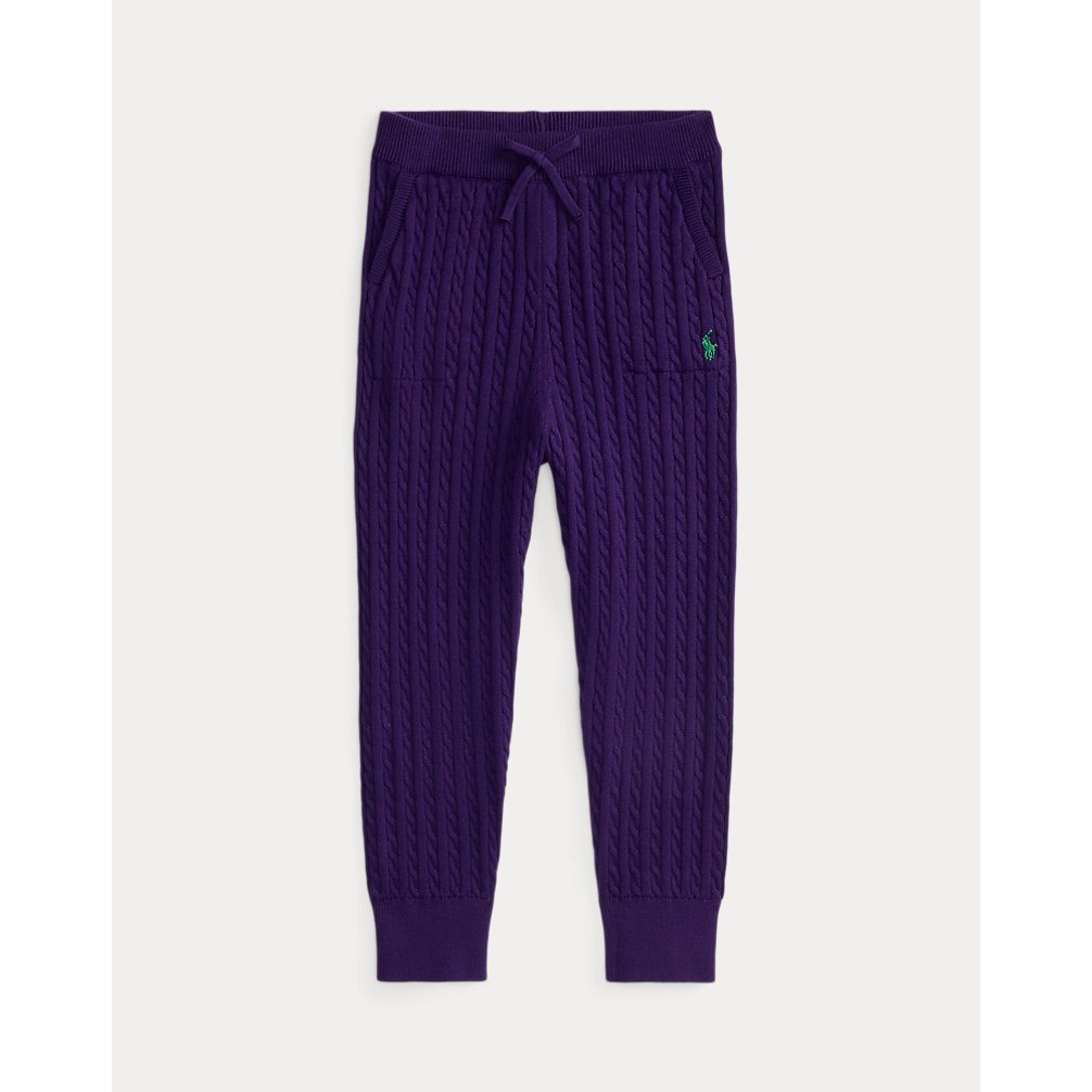 'Mini-Cable Cotton Jogger Pant' pour Filles