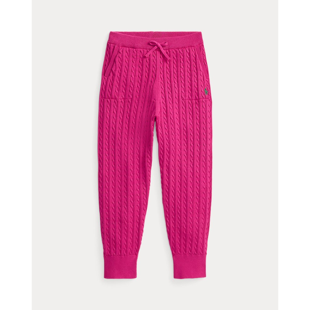 'Mini-Cable Cotton Jogger Pant' pour Filles
