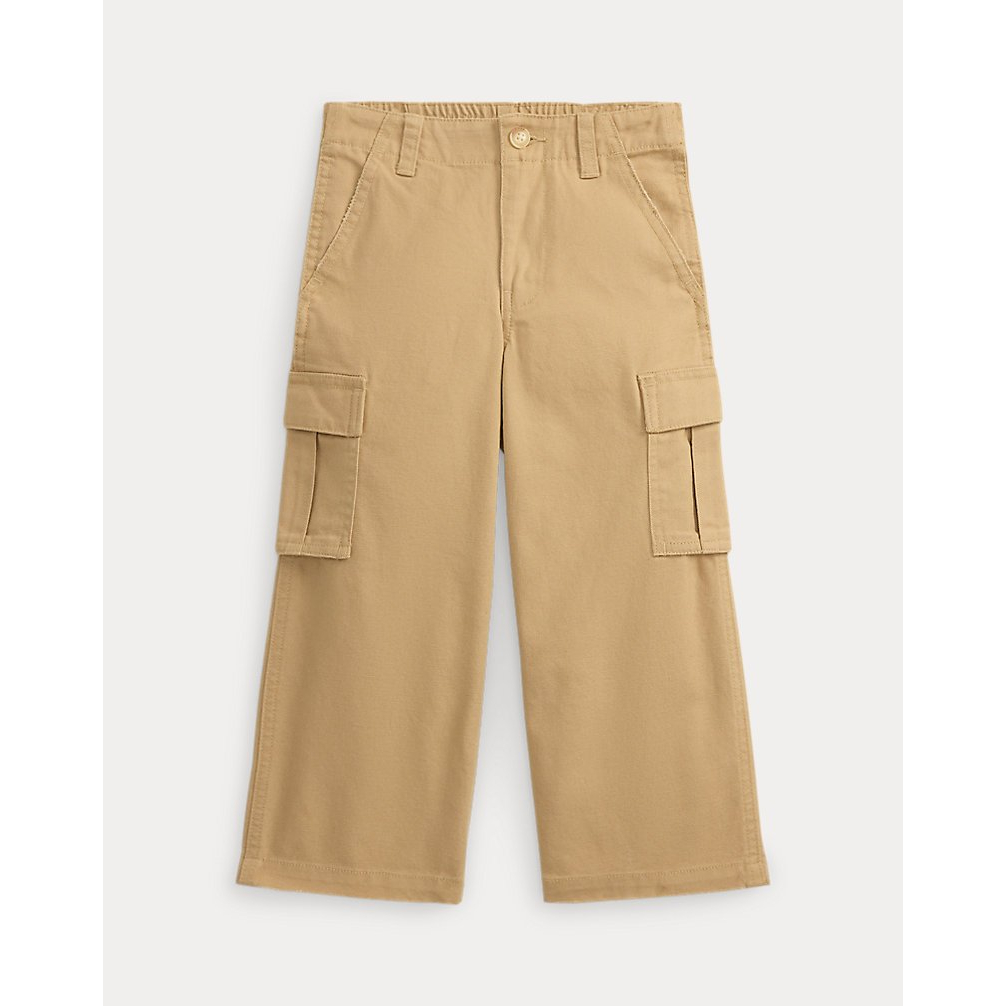 'Wide-Leg Chino Cargo Pant' pour Filles