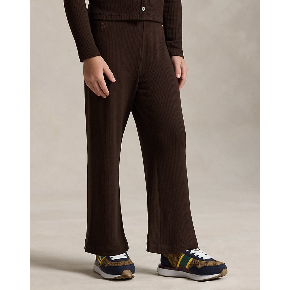 'Ribbed Wide-Leg Pant' pour Filles
