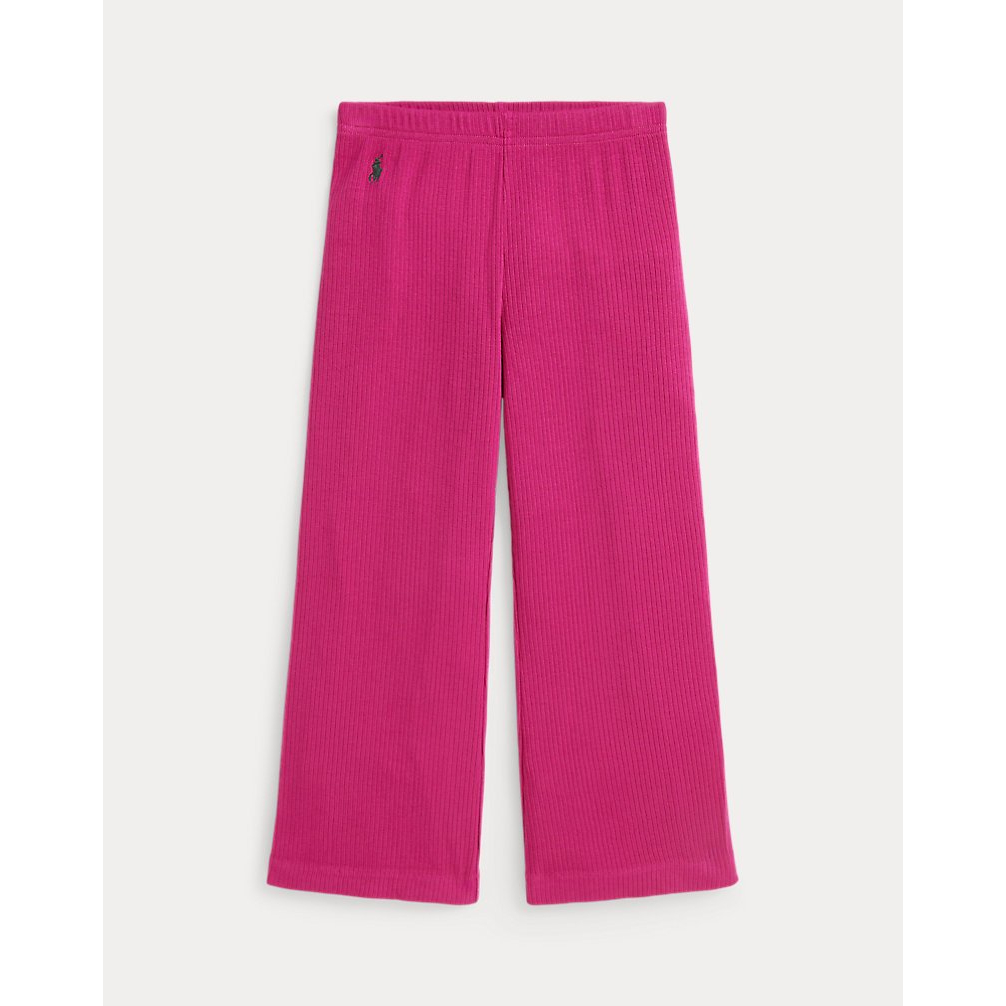 'Ribbed Wide-Leg Pant' pour Filles