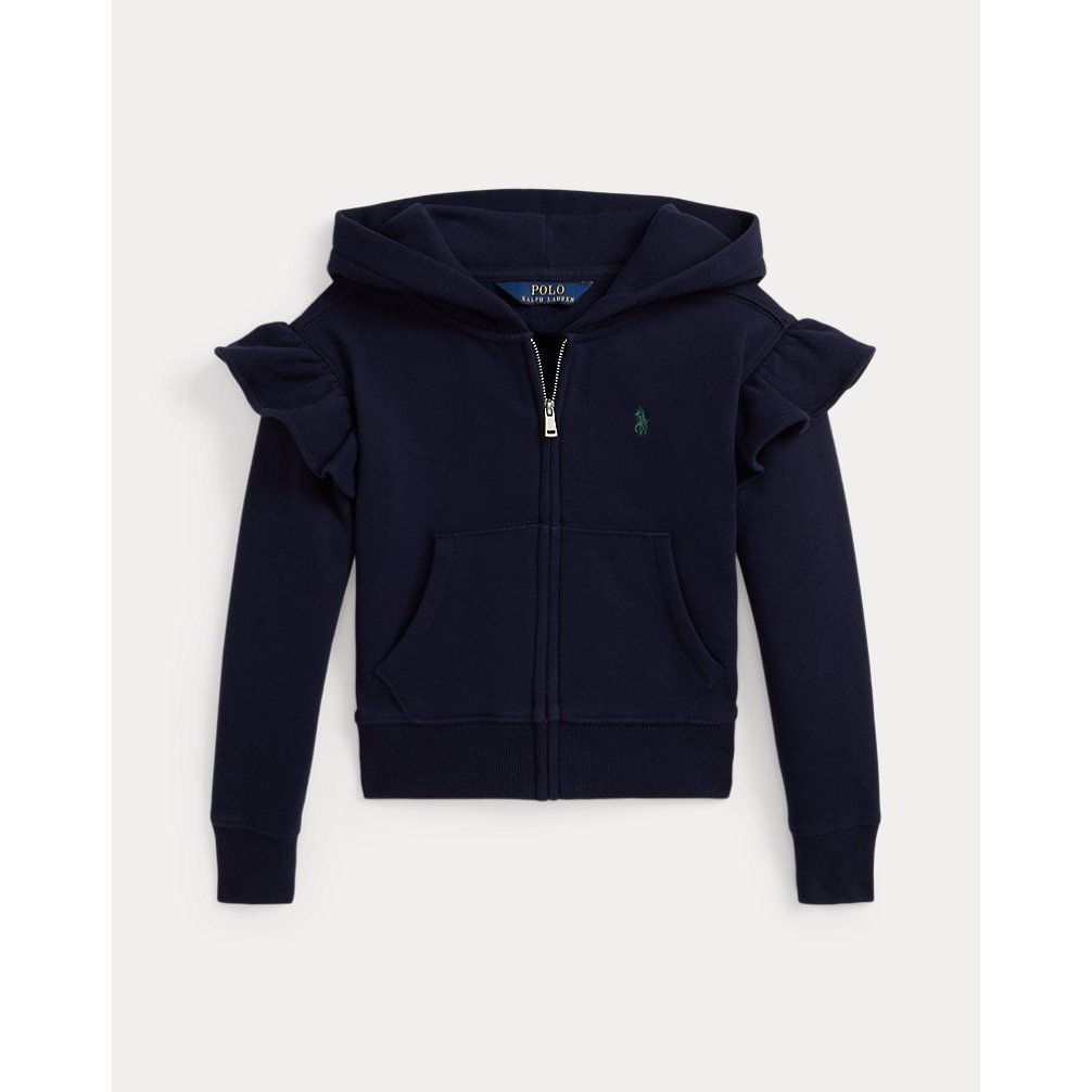 'Ruffled Fleece Full-Zip Hoodie' pour Filles