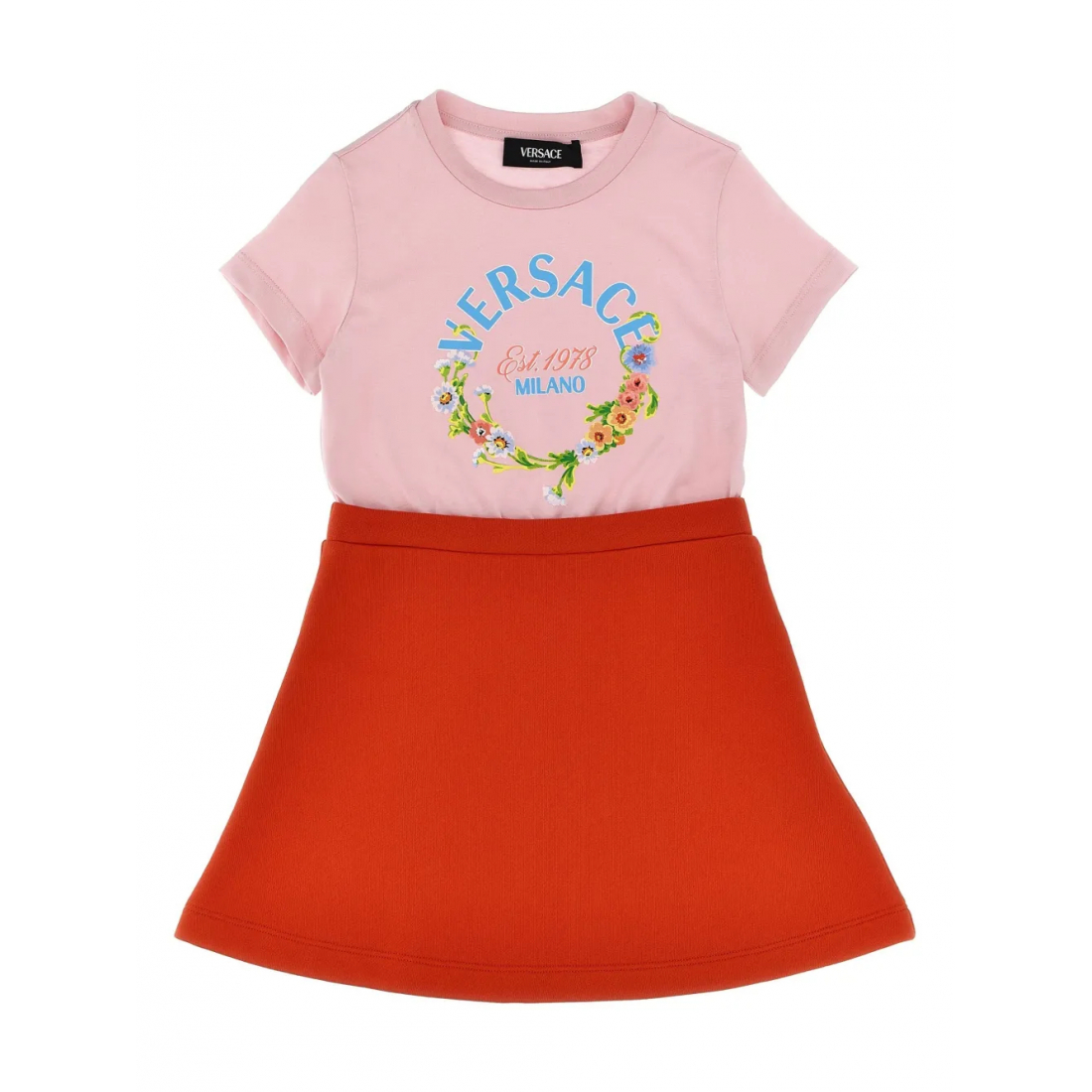 Robe T-shirt 'Logo-Print' pour Filles