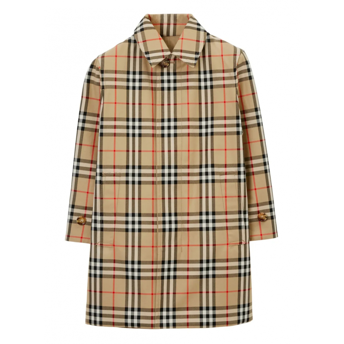 Manteau 'Reversible Check-Print' pour Enfants