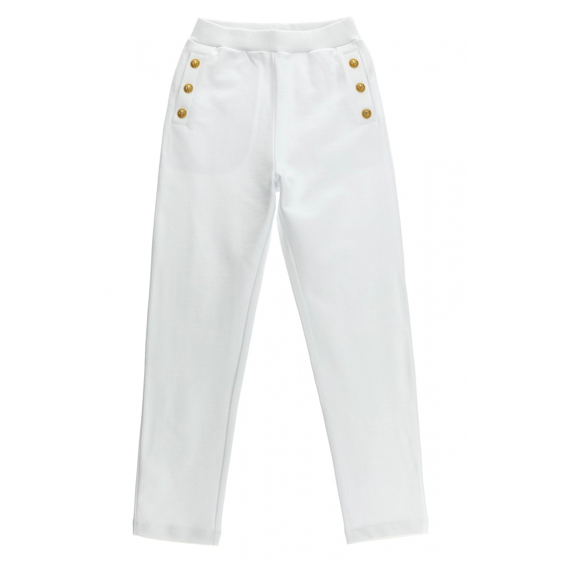 Girl's 'Logo Button' Sweatpants