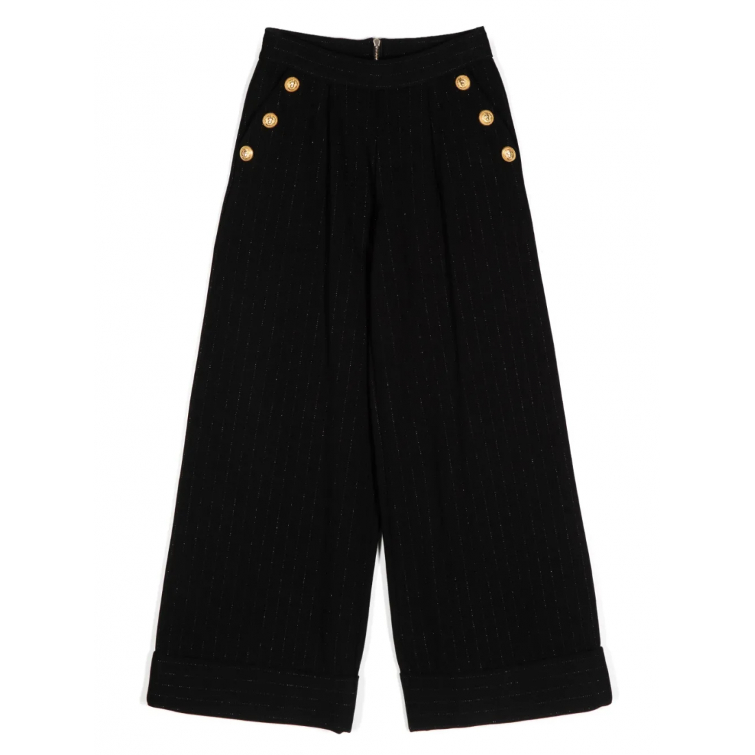 Girl's 'Pleat-Detail Wide-Leg' Trousers