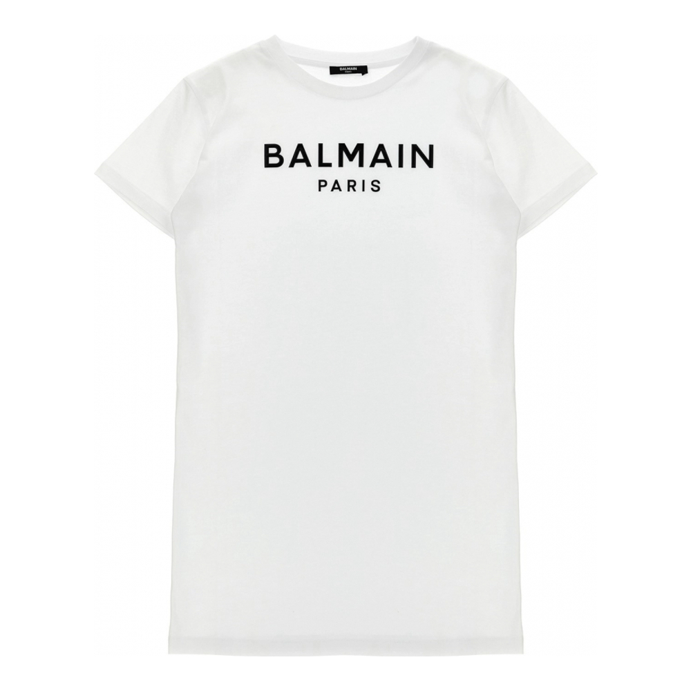 Robe T-shirt 'Embossed Logo' pour Filles