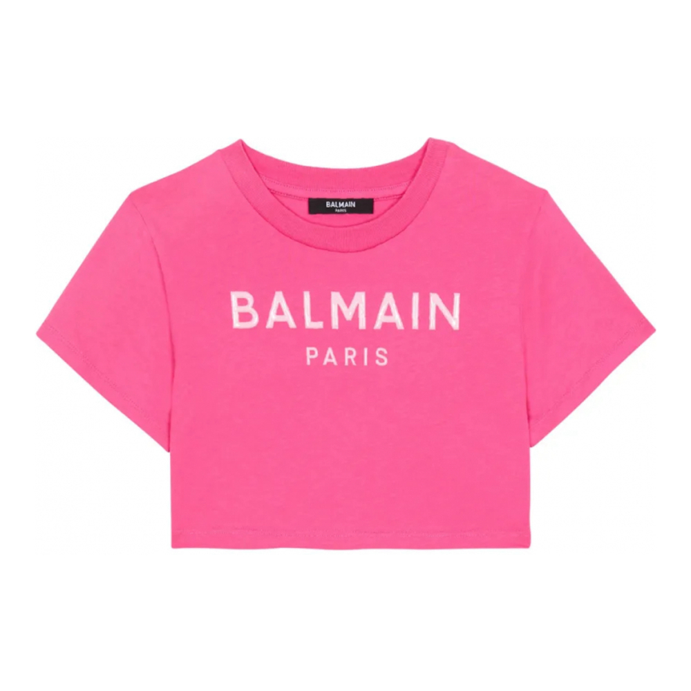 T-shirt 'Logo-Print' pour Filles