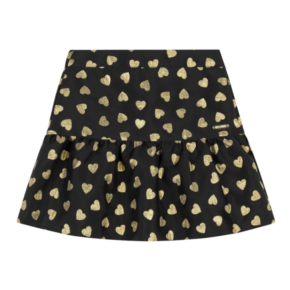 Mini Jupe 'Heart-Print' pour Filles