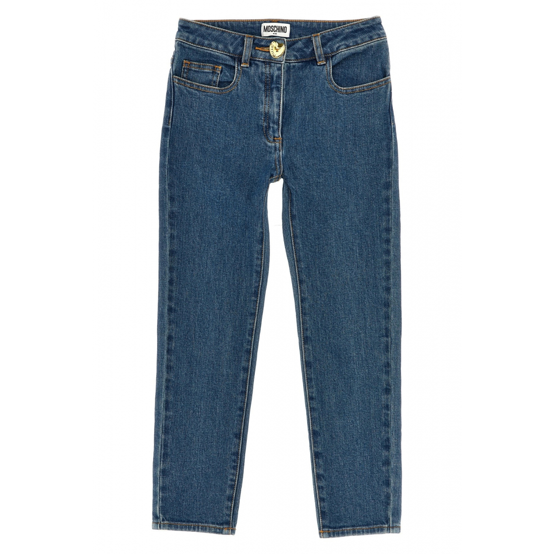 Girl's 'Button Detail' Jeans