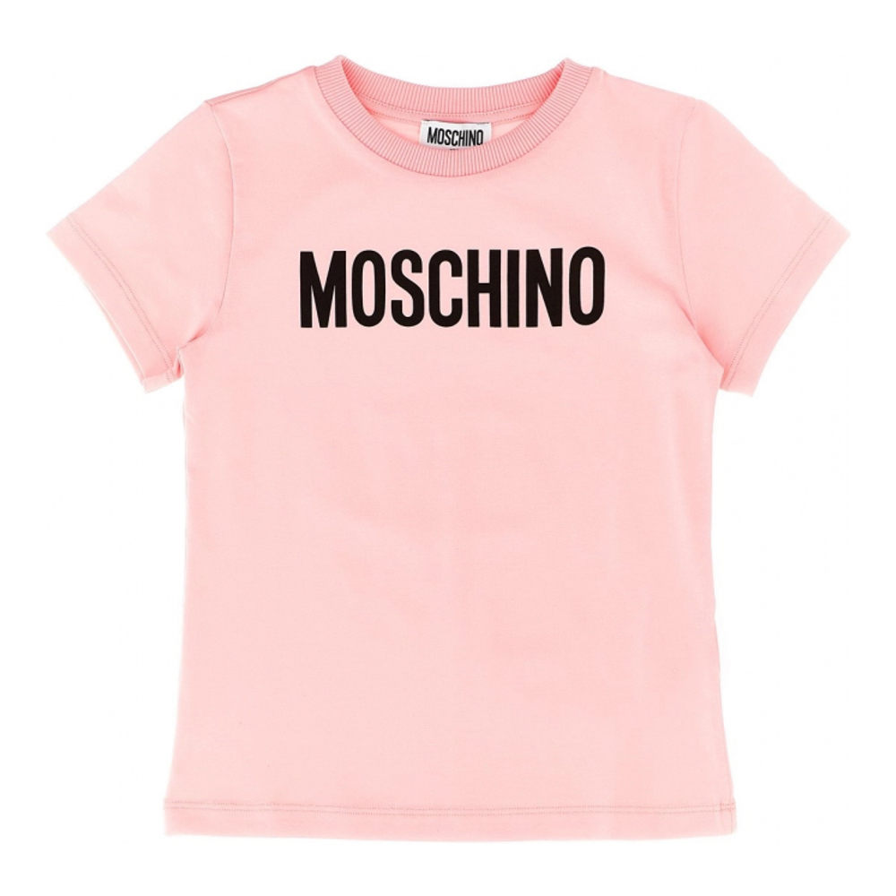 T-shirt 'Lettering Logo' pour Filles