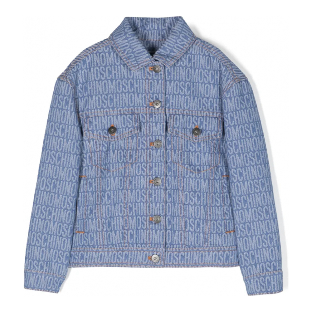Veste en jeans 'Logo' pour Filles