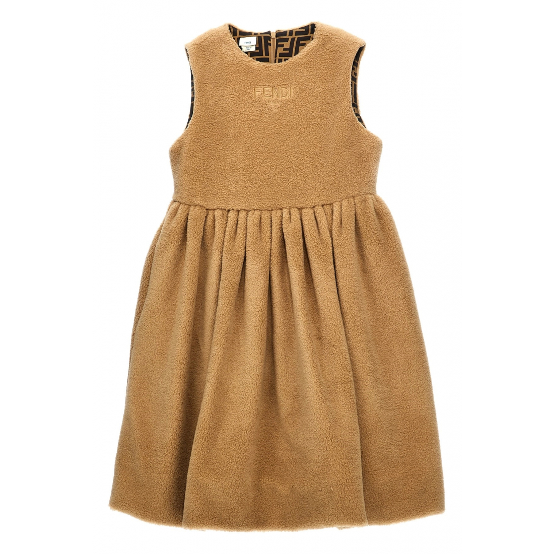 Robe sans manches 'Logo Embroidery' pour Filles