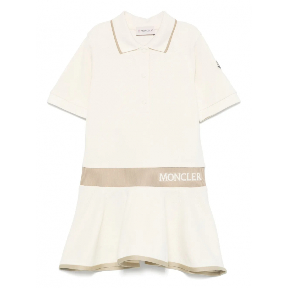 Robe Polo 'Logo-Embellished' pour Filles