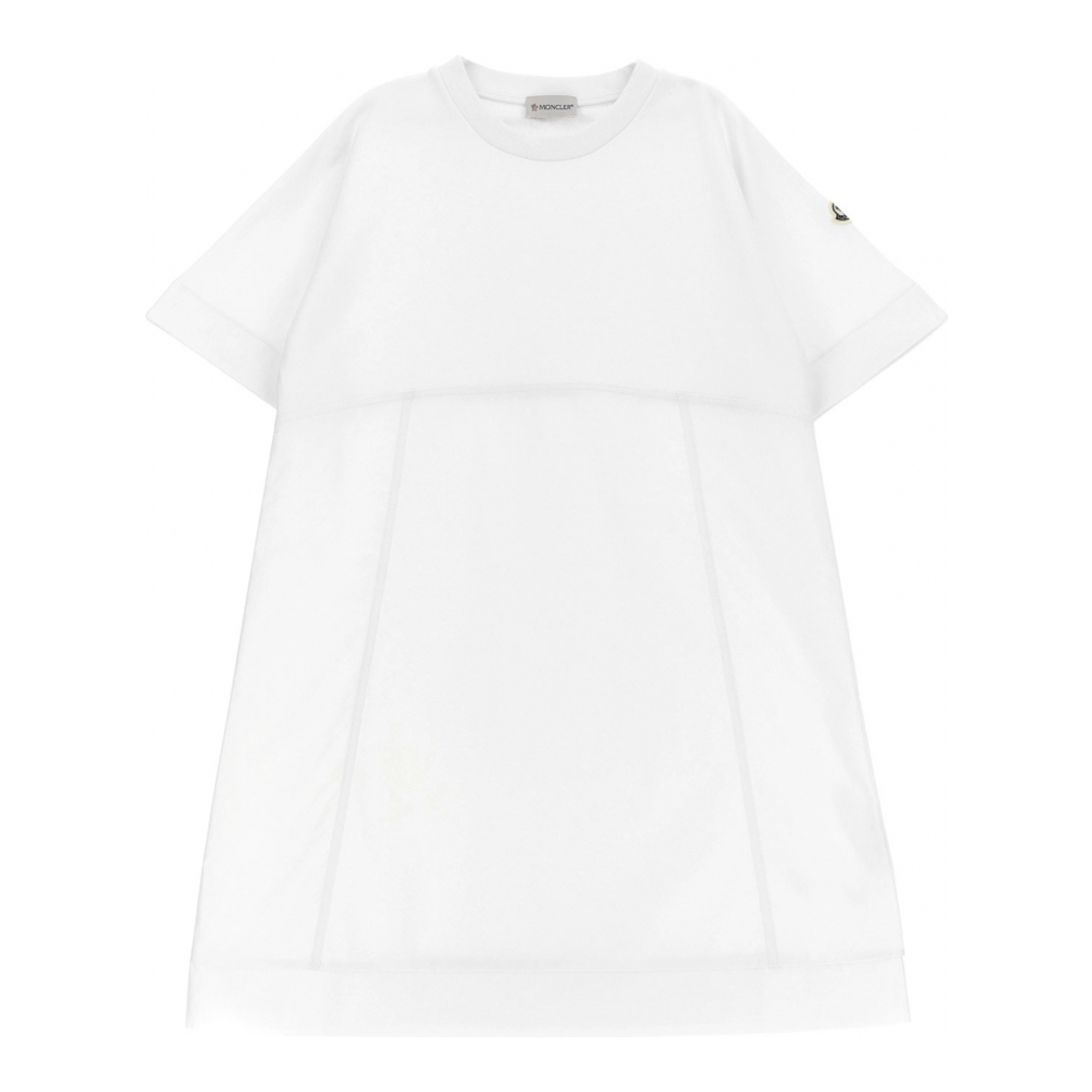 Robe T-shirt 'Two-Material' pour Filles