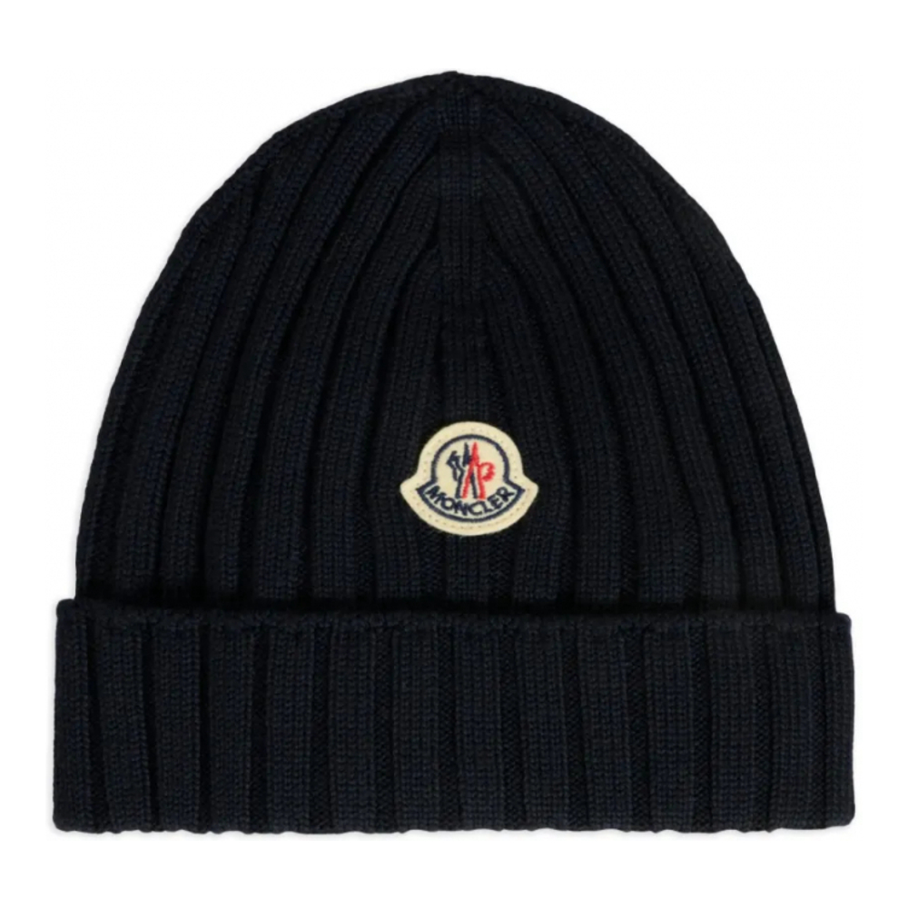 Bonnet 'Ribbed-Knit Logo' pour Enfants
