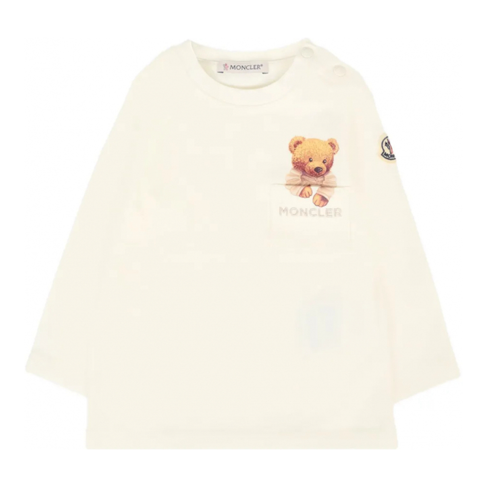 T-Shirt manches longues 'Teddy Bear' pour Bébés filles