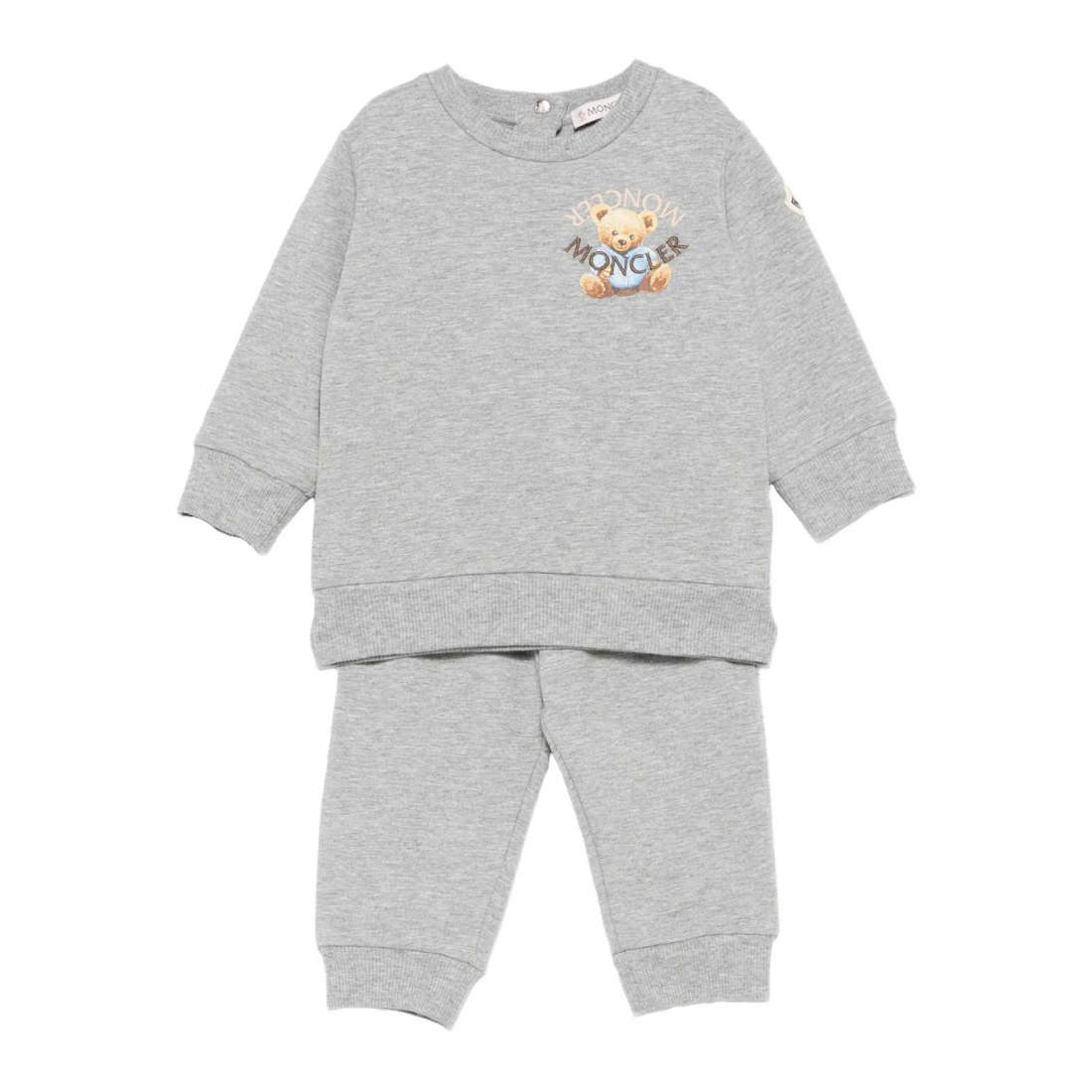 Ensemble Training 'Embroidered-Bear' pour Bébé