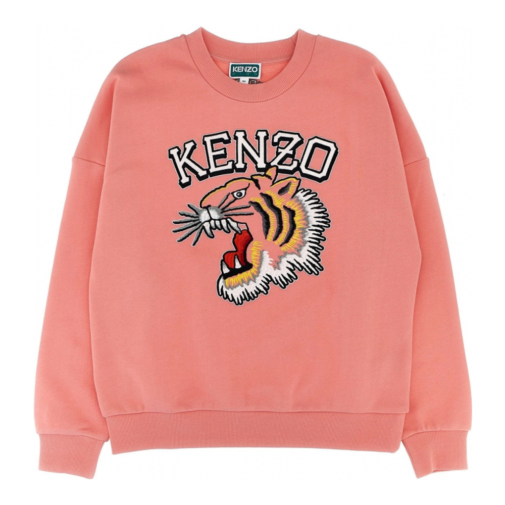 Sweatshirt 'Logo Embroidery' pour Filles