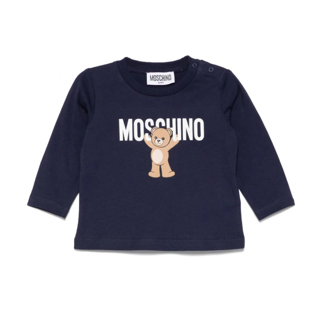 Top à manches longues 'Moschino Teddy Bear' pour Bébés garçons