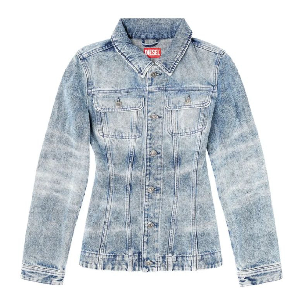 Veste en jeans 'Katerin Pocket-Button' pour Femmes