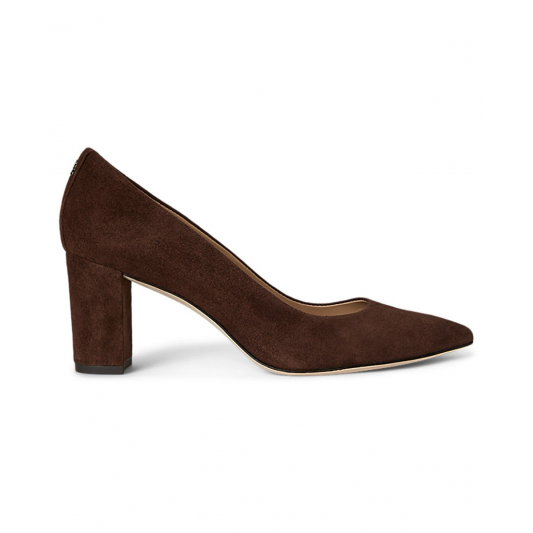 'Lanette Suede Block-Heel Pumps' pour Femmes