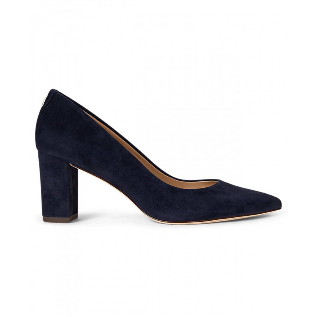 'Lanette Suede Block-Heel Pumps' pour Femmes