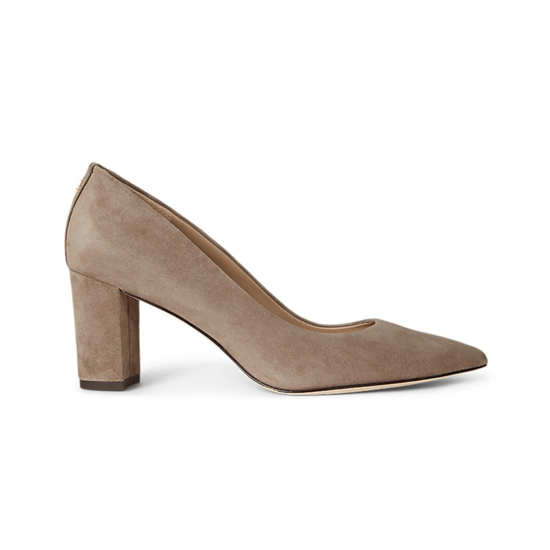 'Lanette Suede Block-Heel Pumps' pour Femmes