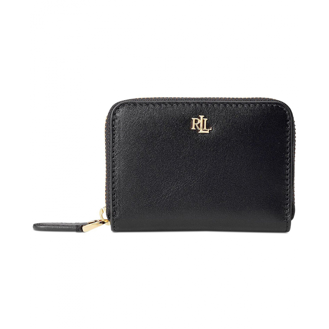 Women's 'Full-Grain Leather Small Zip Continental Wallet'