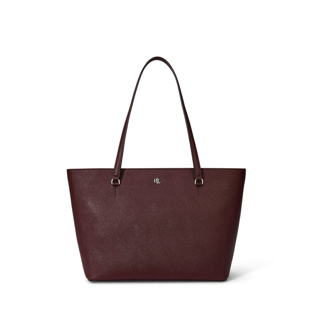 'Crosshatch Leather Medium Karly Shopper Tote' pour Femmes