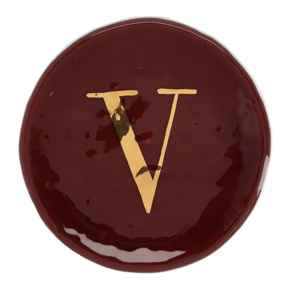 'V Letter' Teller - 14 cm