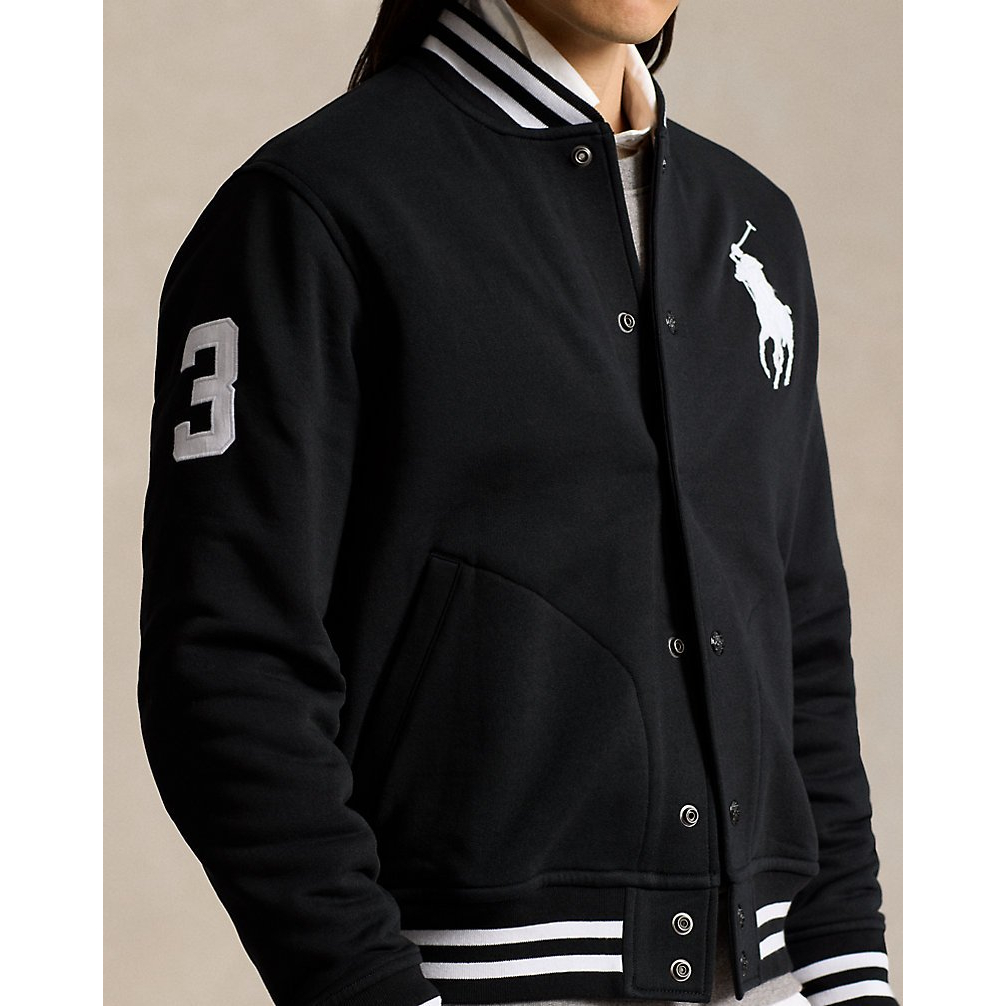 'Big Pony Fleece Baseball Jacket' pour Hommes