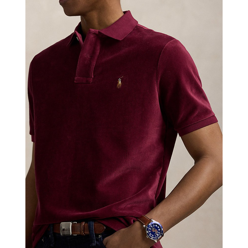 Men's 'Classic Fit Knit Corduroy Polo Shirt'
