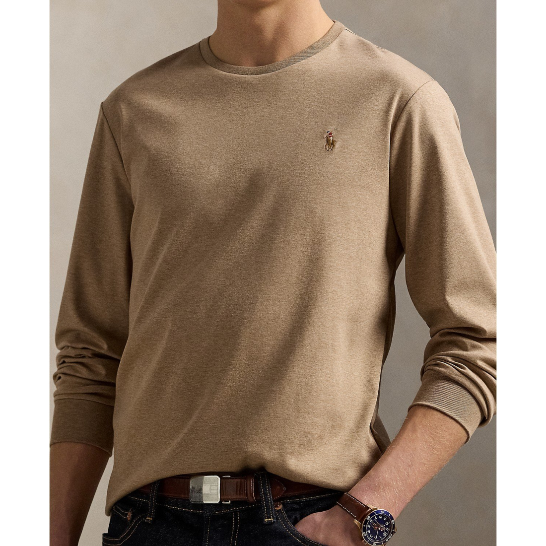 'Custom Slim Fit Soft Cotton T-Shirt' pour Hommes