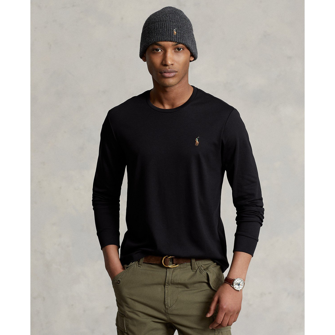 'Custom Slim Fit Soft Cotton T-Shirt' pour Hommes