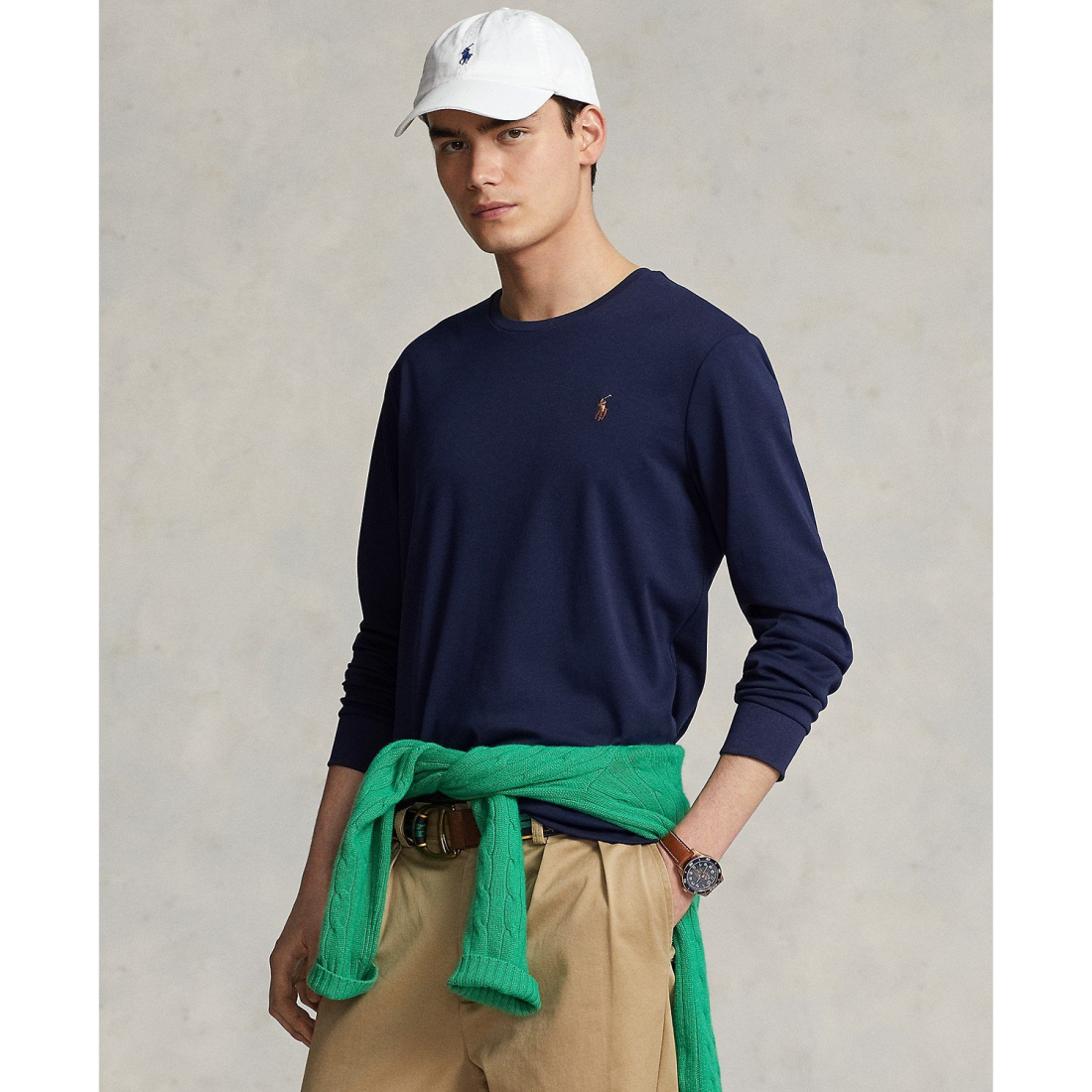 'Custom Slim Fit Soft Cotton T-Shirt' pour Hommes