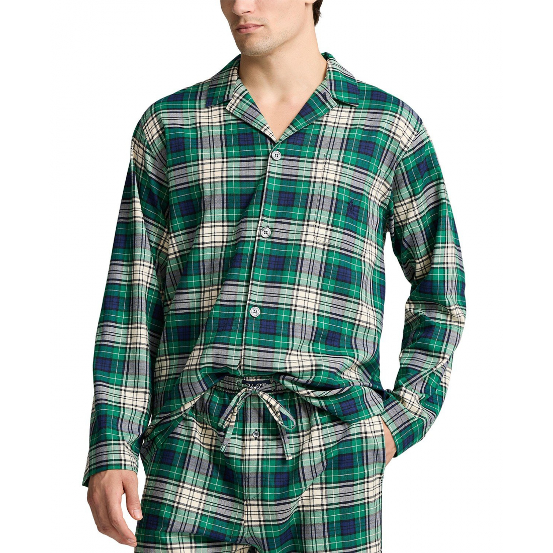 'Flannel Pajama Shirt' pour Hommes