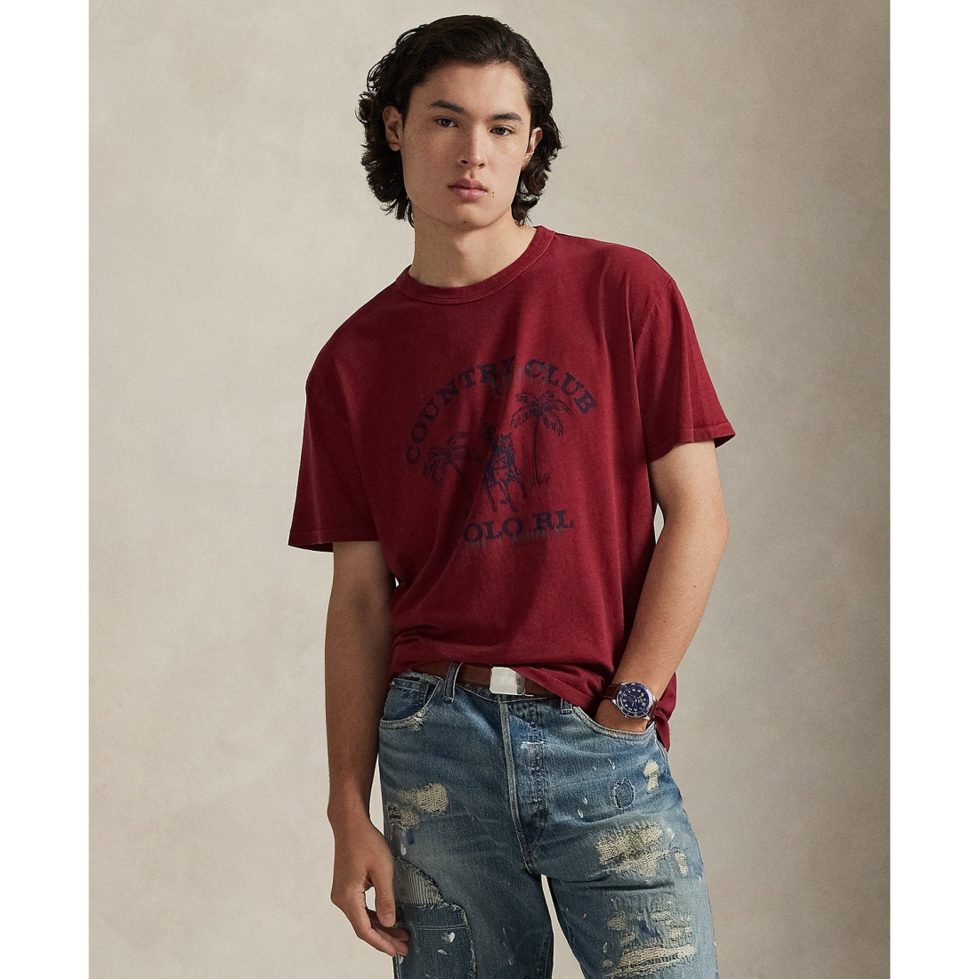 'Crew Neck T-shirt' pour Hommes