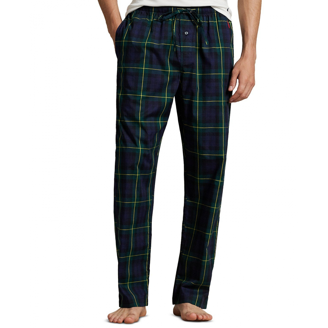 'Yarn-Dyed Pajama Pants' pour Hommes