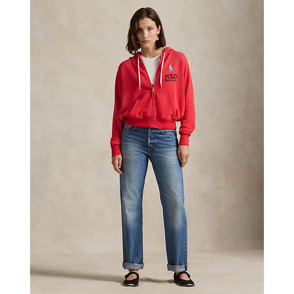 'Big Pony Lightweight Fleece Zip Hoodie' pour Femmes