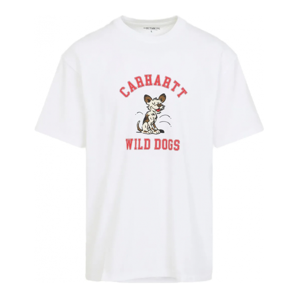 T-shirt 'Wild Dog Printed' pour Hommes