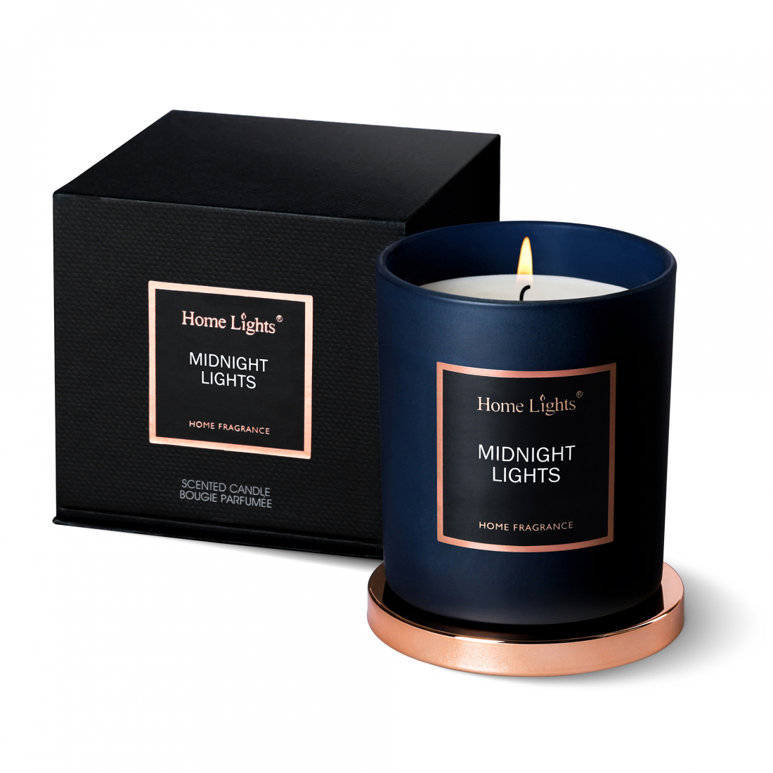 'Midnight Lights' Scented Candle - 215 g